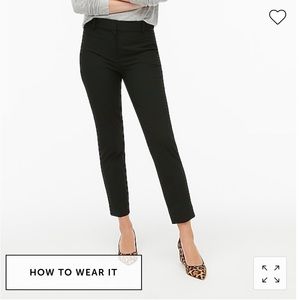 J.Crew Factory Ruby Pant in Black